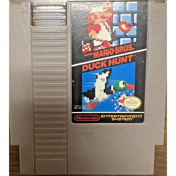 Super Mario Bros./Duck Hunt (Nintendo Entertainment System, 1988) - Picture 2 of 4
